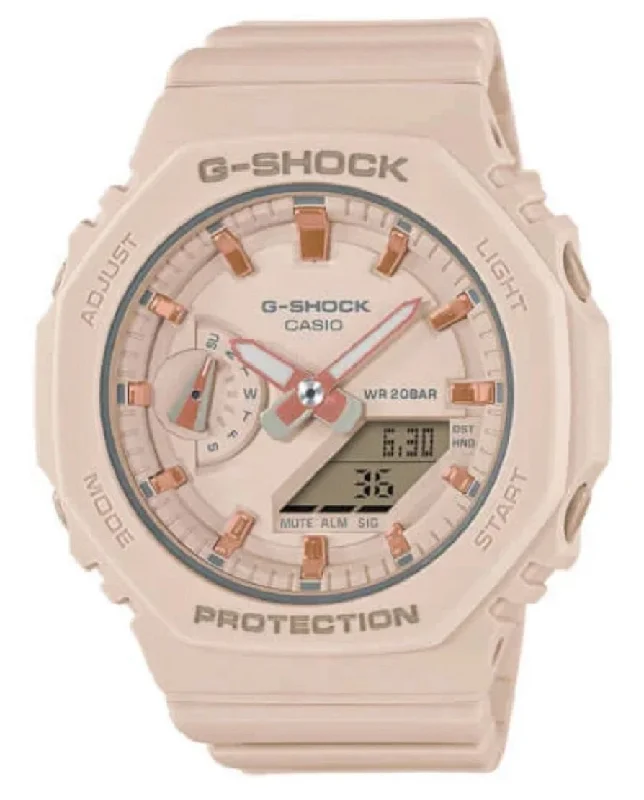 Casio G-shock GMA-S2100-4A Digital Analog Rubber Strap Watch Men