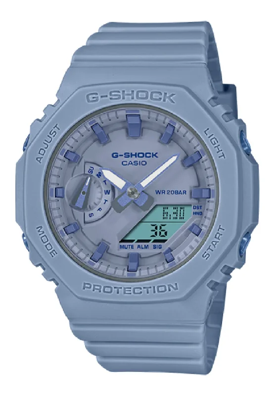 Casio G-shock GMA-S2100BA-2A2 Digital Analog Rubber Strap Watch for Women