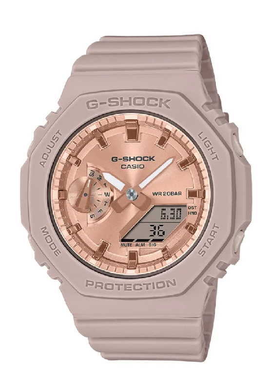 Casio G-shock GMA-S2100MD-4A Digital Analog Rubber Strap Watch For Women