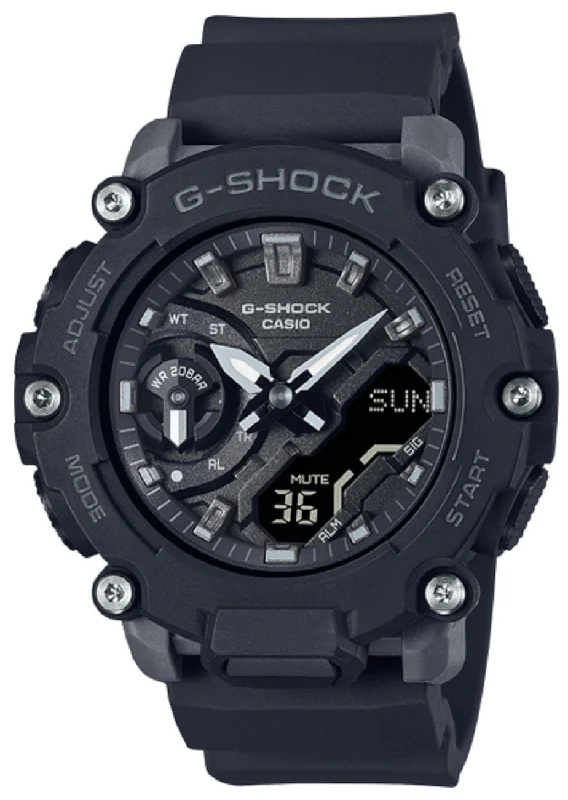 Casio G-shock GMA-S2200-1A Digital Analog Rubber Strap Watch