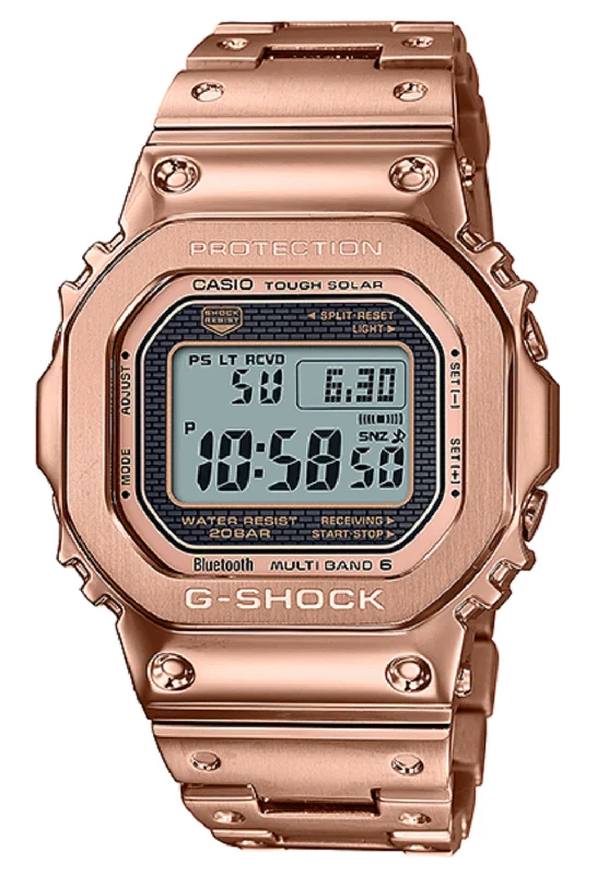 Casio G-shock GMW-B5000GD-4DR Digital Stainless Steel Strap Watch