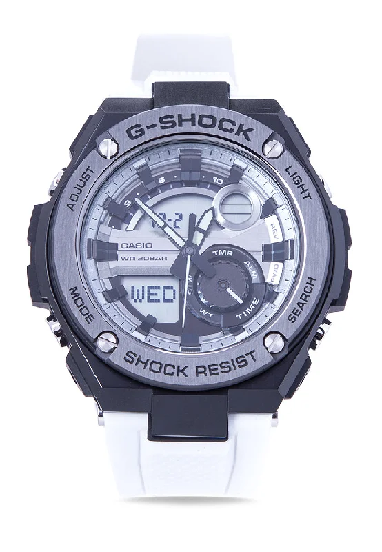 Casio G-shock GST-210B-7ADR Solar Digital Analog Rubber Strap Watch