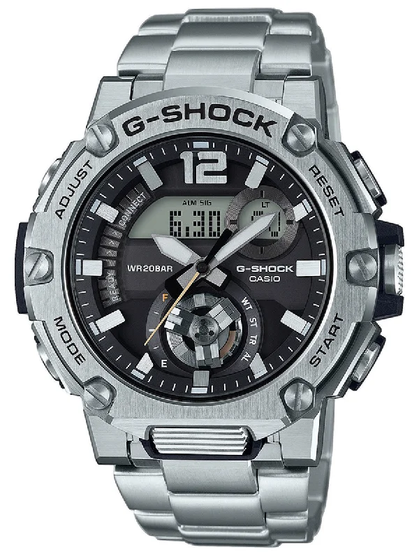 Casio G-shock GST-B300SD-1A Solar Digital Analog Rubber Strap Watch