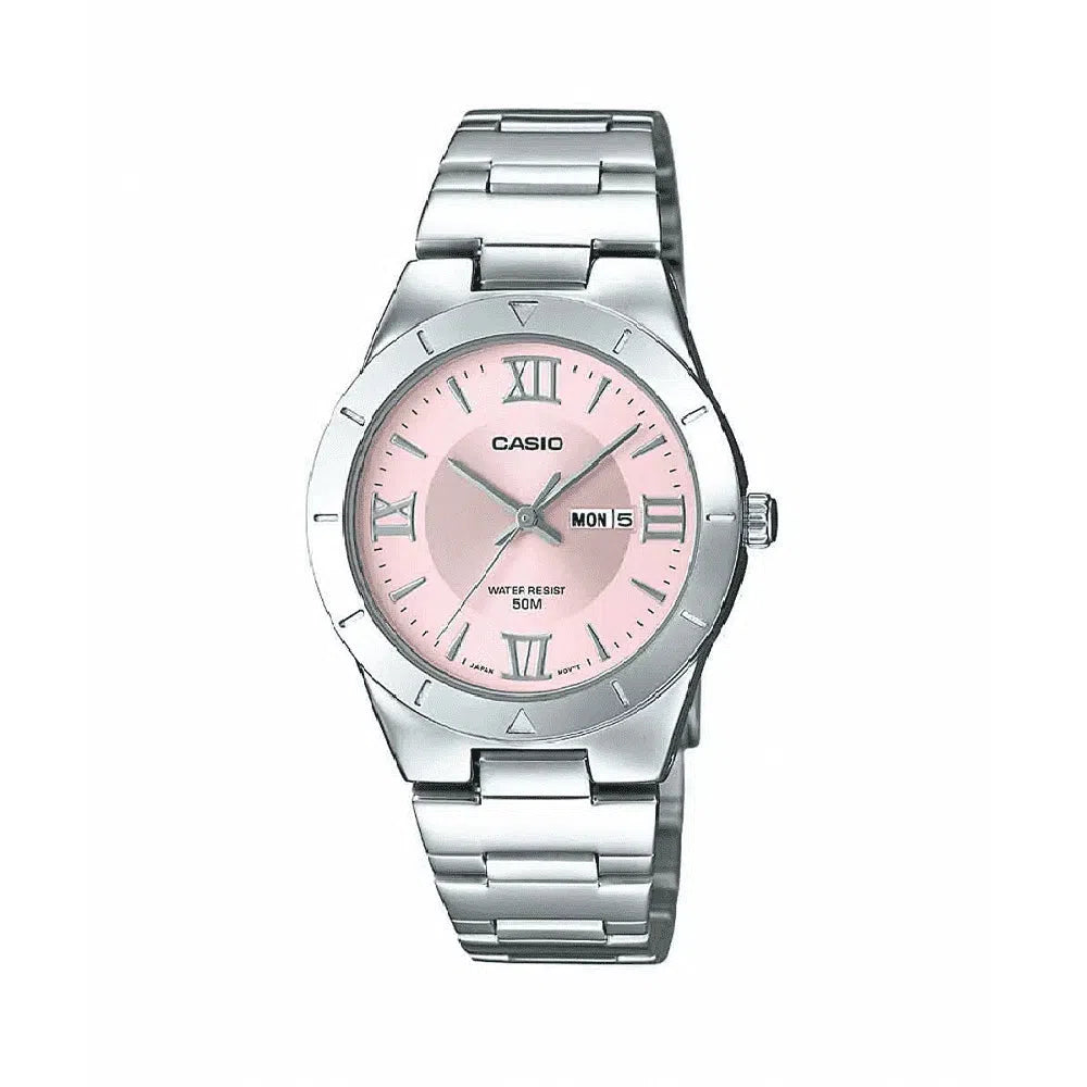 Casio LTP-1410D-4A Silver Stainless Watch for Women