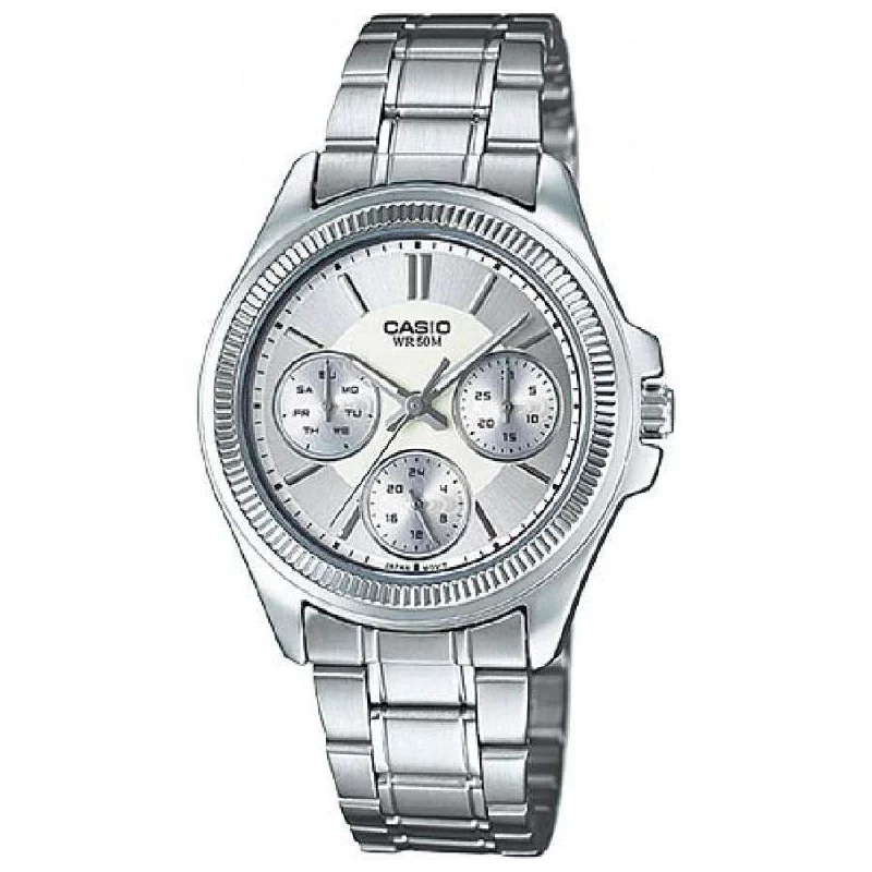 Casio LTP-2088D-7A Silver Stainless Watch for Women