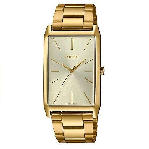 Casio LTP-E156G-9A Gold Stainless Watch for Women