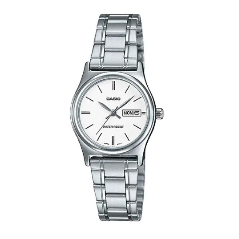 Casio LTP-V006D-7B2 Silver Stainless Watch for Women