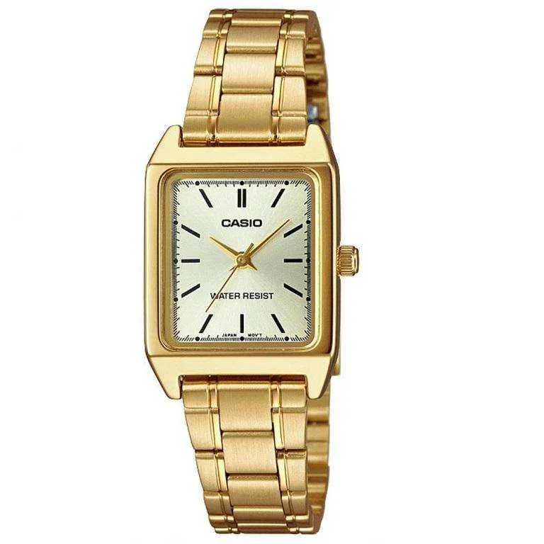 Casio LTP-V007G-9E Gold Stainless Watch for Women