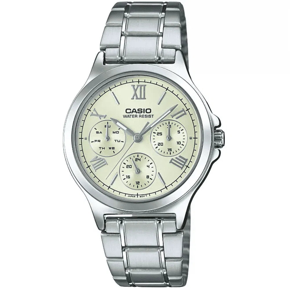 Casio LTP-V300D-9A1 Siver Stainless Watch for Women