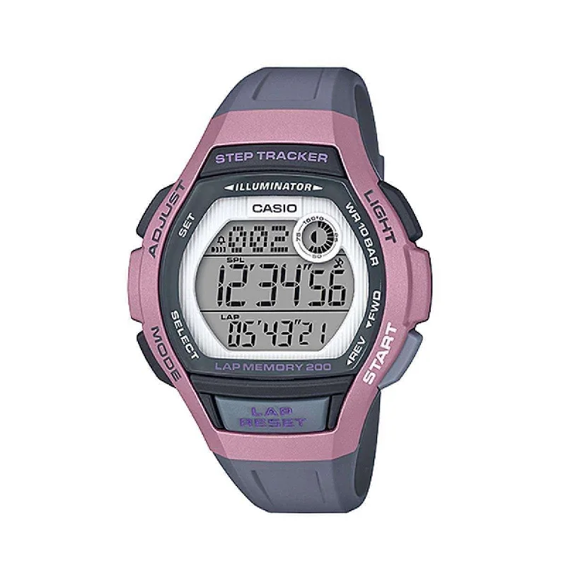 Casio LWS-2000H-4A Grey Resin Unisex Watch