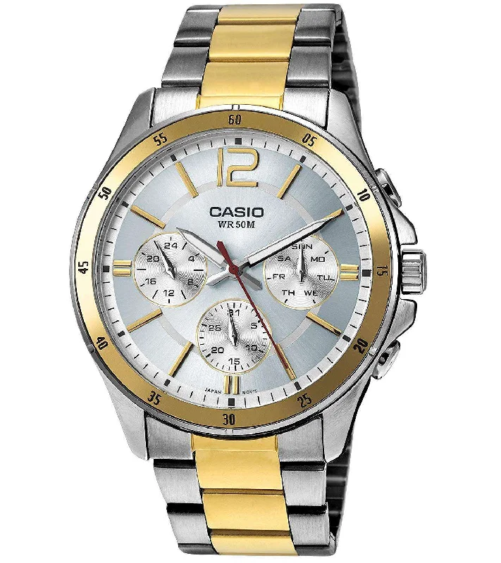 Casio MTP-1374SG-7AVDF Two Tone Stainless Watch for Men