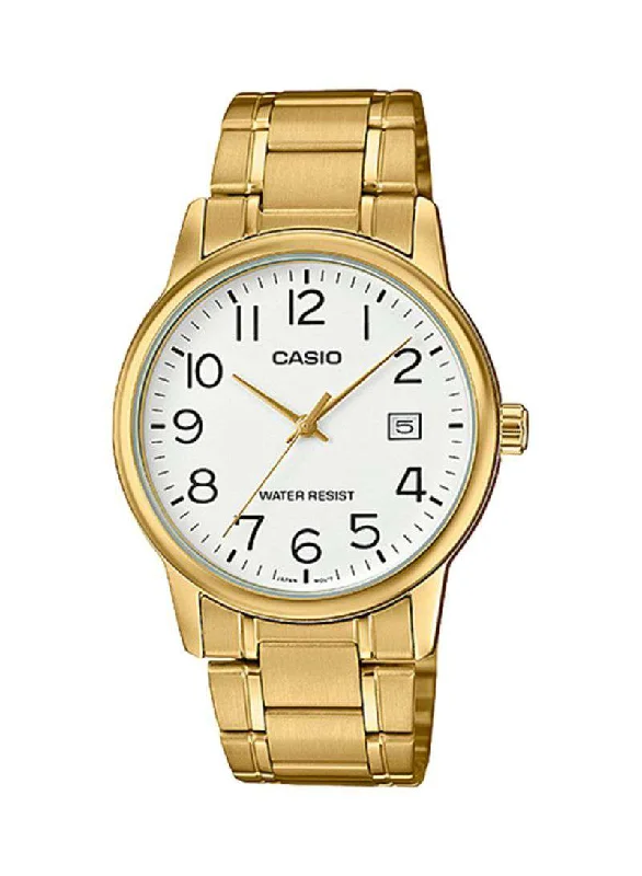 Casio MTP-V002G-7B2 Gold Stainless Watch for Men