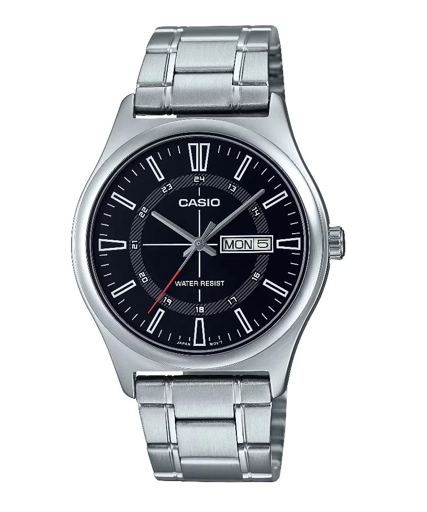 Casio MTP-V006D-1C Analog Stainless Steel Strap Watch For Men