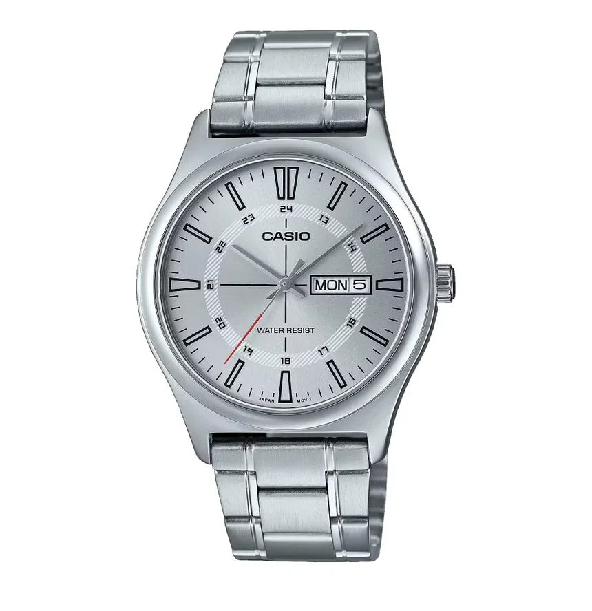 Casio MTP-V006D-7C Analog Stainless Steel Strap Watch For Men