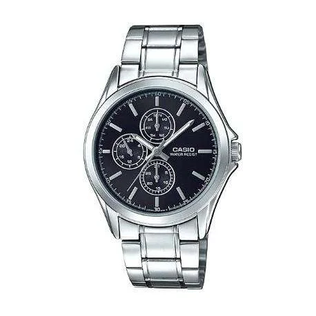 Casio MTP-V302D-1A Silver Stainless Watch for Men