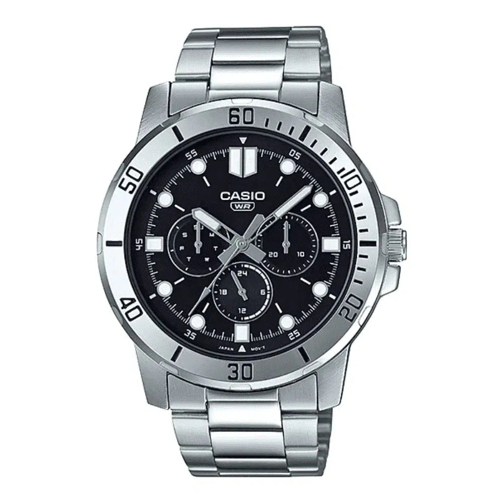 Casio MTP-VD300D-1E Silver Stainless Watch