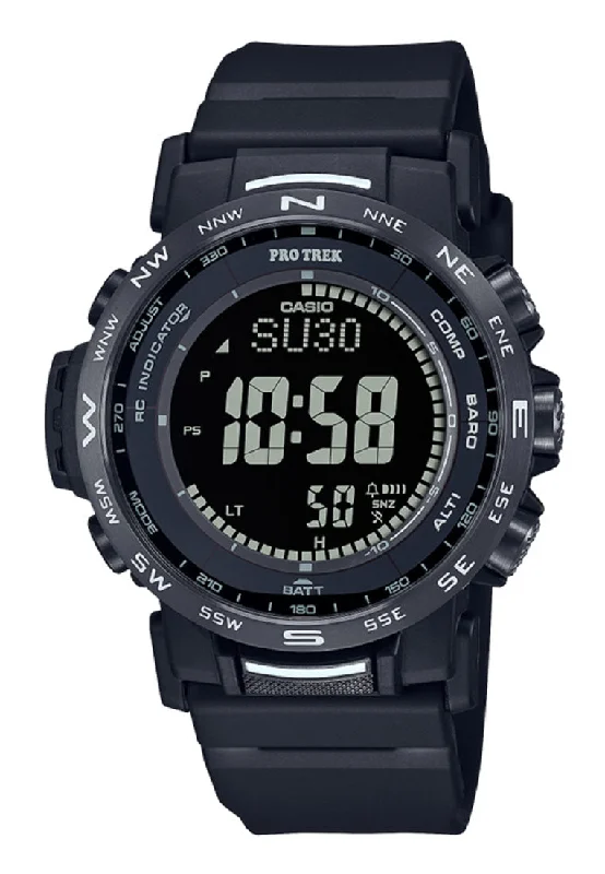 Casio Pro Trek PRW-35Y-1B Digital Rubber Strap Watch For Men