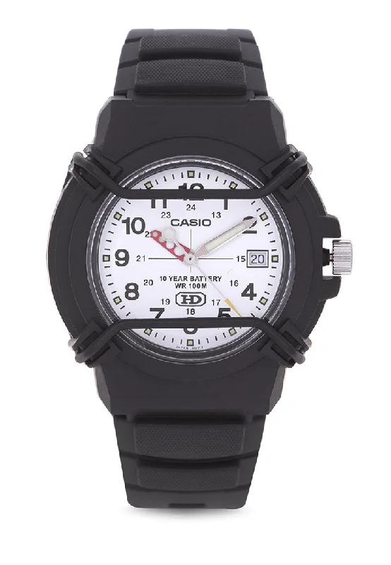 Casio Standard HAD-600B-7BVDF Black Resin Watch for Men and Women