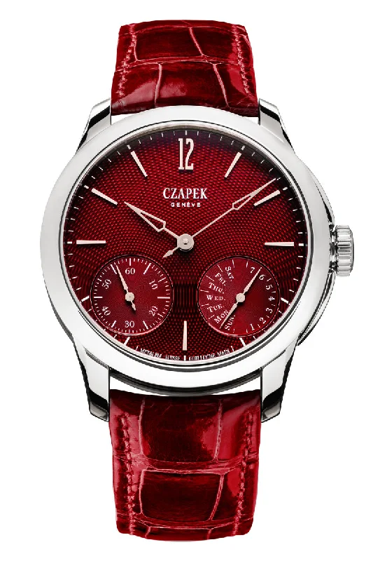 Czapek Quai des Bergues Rhubarb Red S