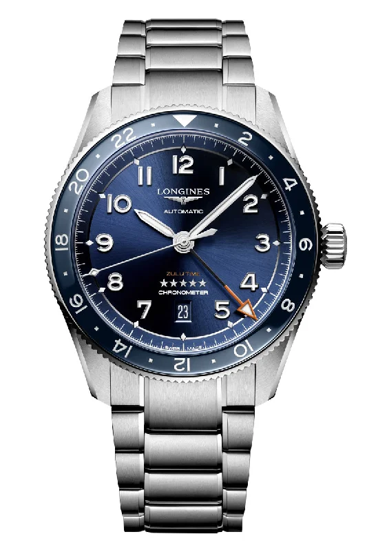 Longines Spirit Zulu Time GMT L3.812.4.93.6