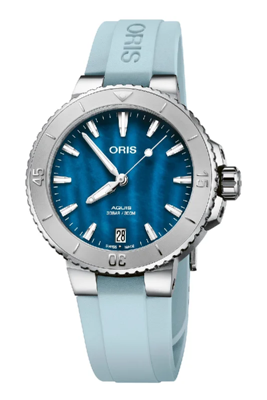 Oris Aquis Date Mother-of-Pearl 36.5mm 01 733 7770 4155-07 4 18 65FC