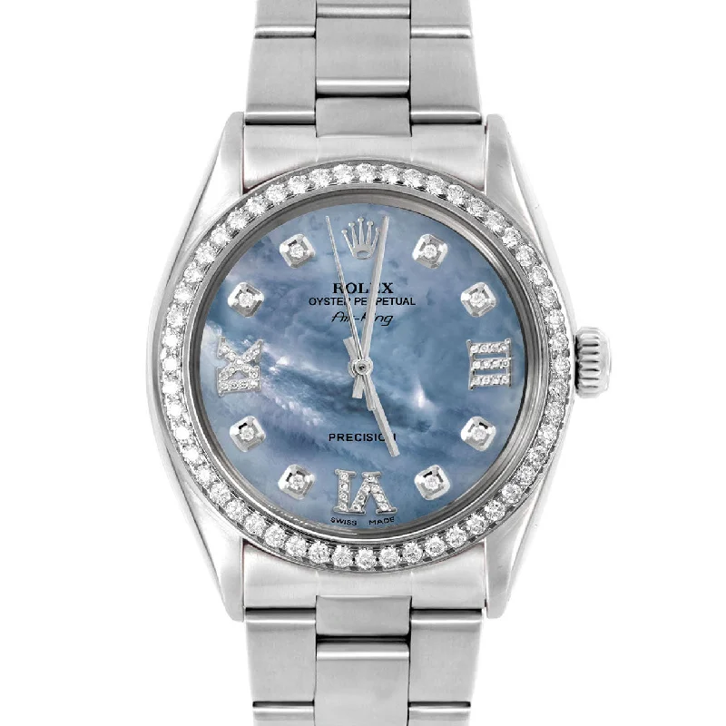 Rolex Air King 34mm | 5500-SS-BLMOP-8DR369-BDS-OYS