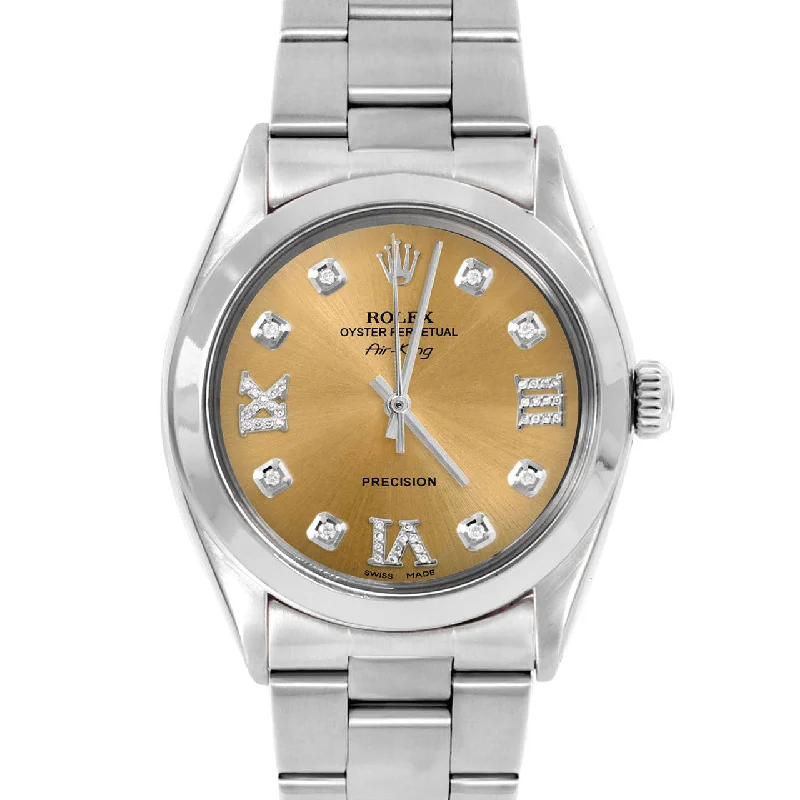 Rolex Air King 34mm | 5500-SS-CHM-8DR369-SMT-OYS