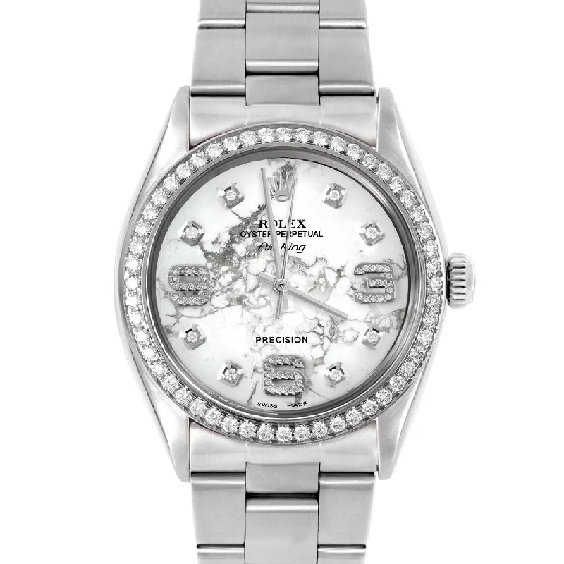 Rolex Air King 34mm | 5500-SS-MRB-8DA369-BDS-OYS