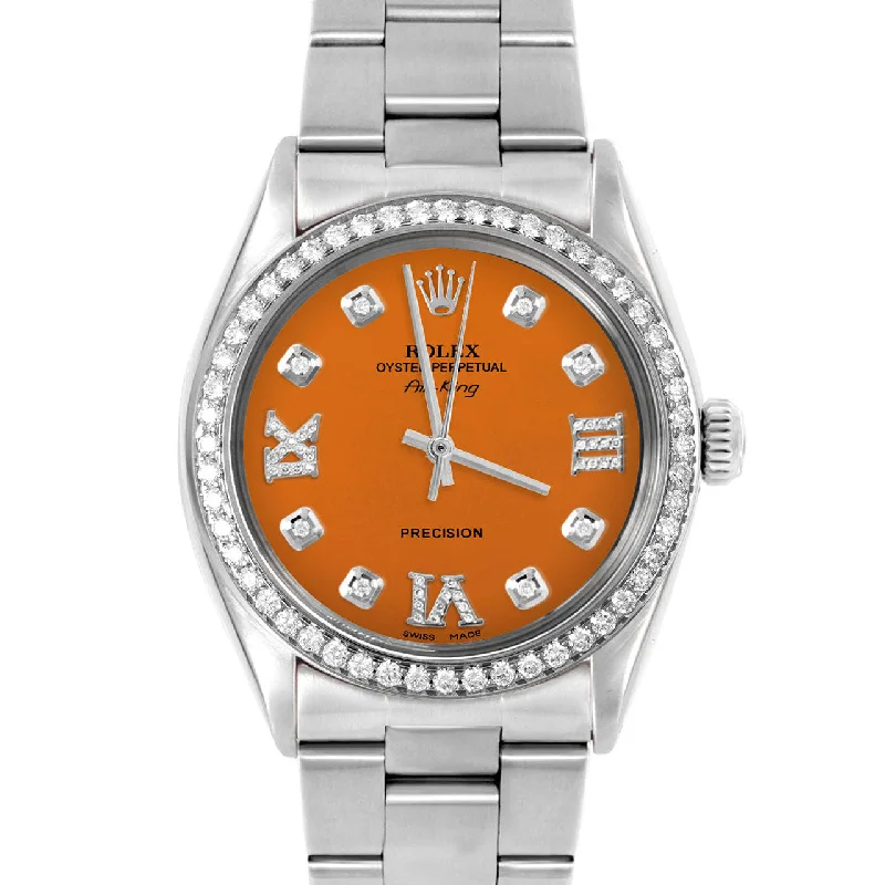 Rolex Air King 34mm | 5500-SS-ORN-8DR369-BDS-OYS