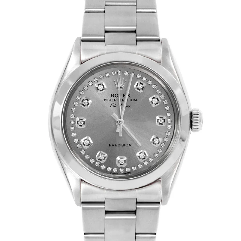 Rolex Air King 34mm | 5500-SS-SLT-STRD-SMT-OYS