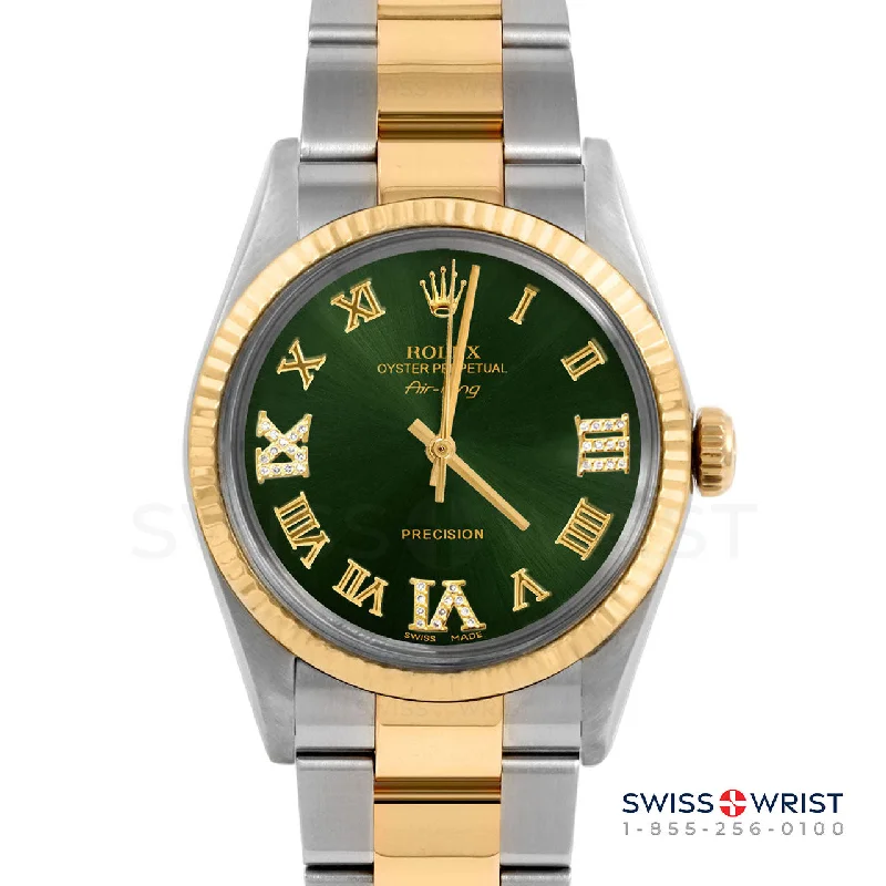 Rolex Air King 34mm | 5500-TT-GRN-RDR369-FLT-OYS