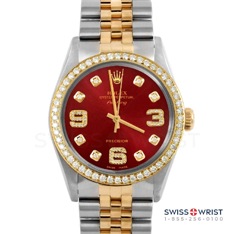 Rolex Air King 34mm | 5500-TT-RED-8DA369-BDS-JBL