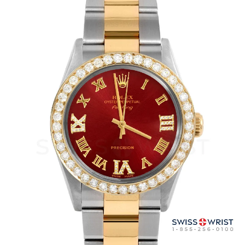 Rolex Air King 34mm | 5500-TT-RED-RDR369-2CT-OYS