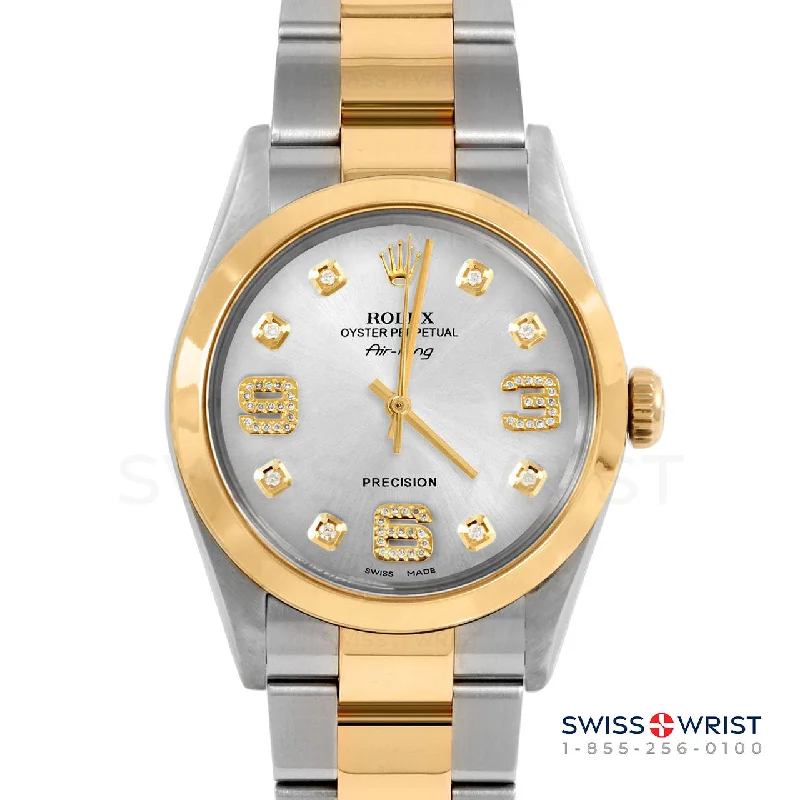 Rolex Air King 34mm | 5500-TT-SLV-8DA369-SMT-OYS