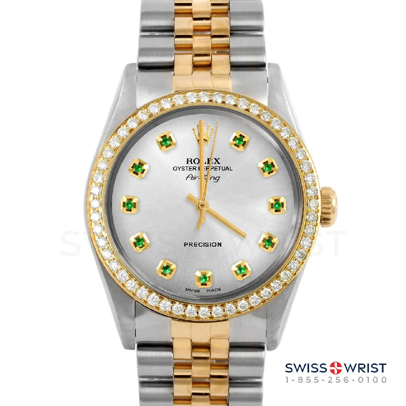 Rolex Air King 34mm | 5500-TT-SLV-EMD-AM-BDS-JBL