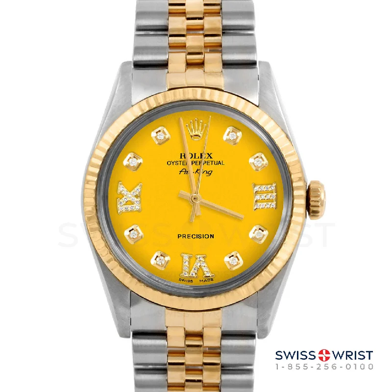 Rolex Air King 34mm | 5500-TT-YLW-8DR369-FLT-JBL