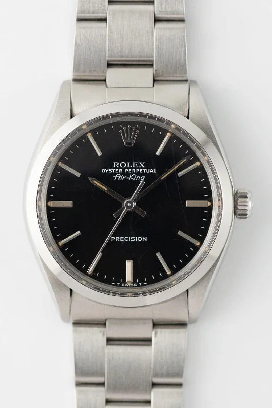 ROLEX Air-King Ref.5500 Black Mirror Dial