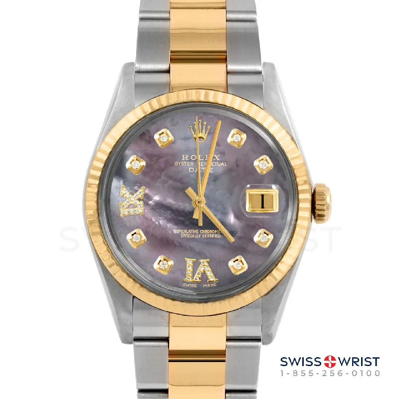 Rolex Date 34mm | 1500-TT-BMOP-8DR69-FLT-OYS