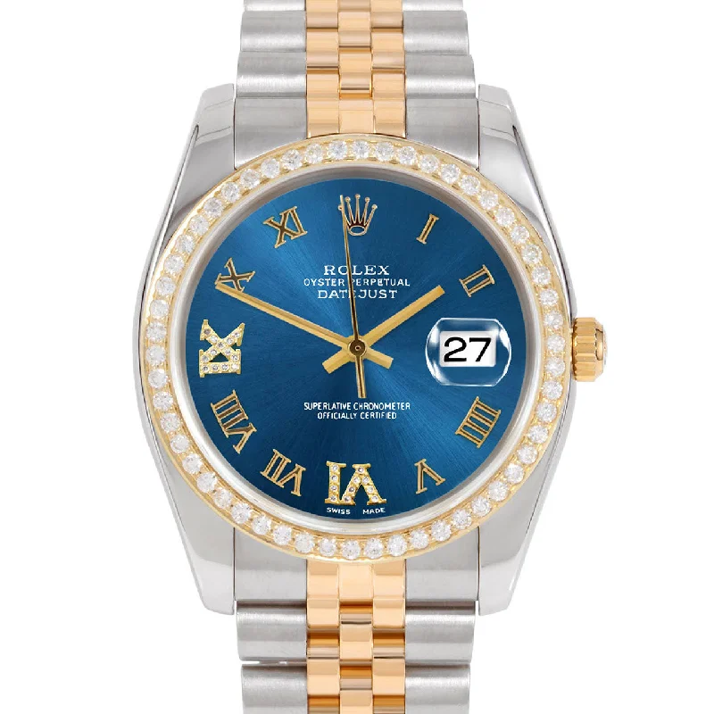 Rolex Datejust 36mm | 116233-BLU-RDR69-BDS-JBL