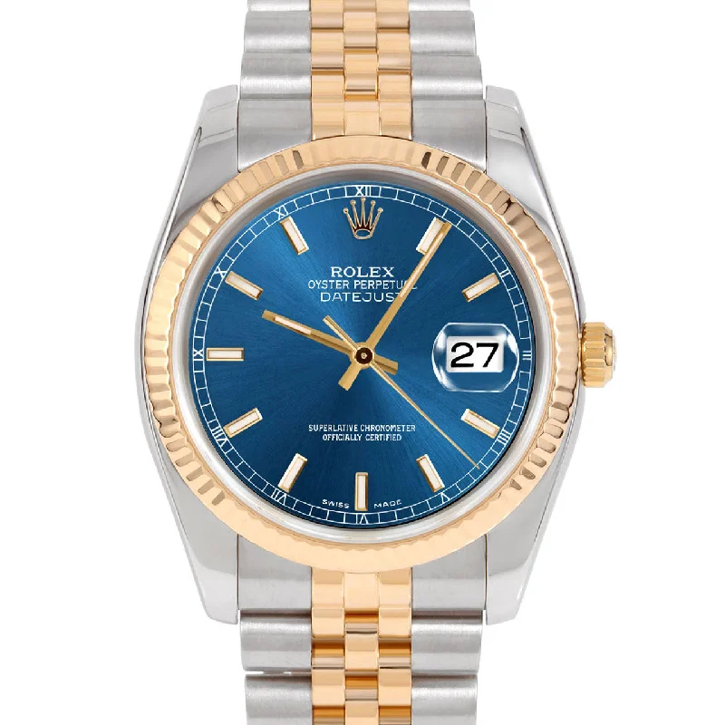 Rolex Datejust 36mm | 116233-BLU-STK-FLT-JBL