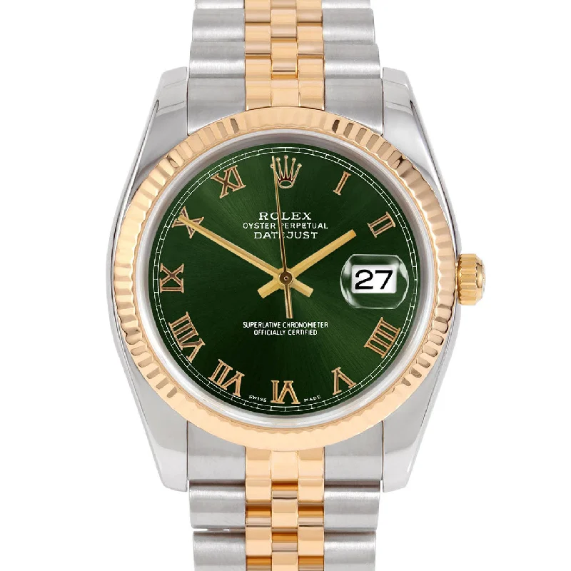 Rolex Datejust 36mm | 116233-GRN-ROM-FLT-JBL