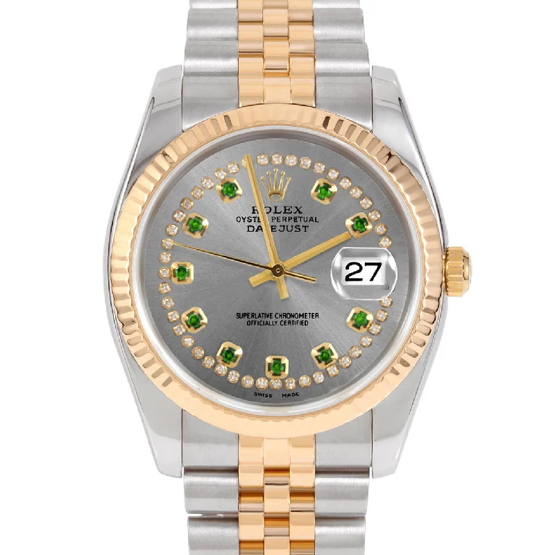 Rolex Datejust 36mm | 116233-SLT-STRE-FLT-JBL