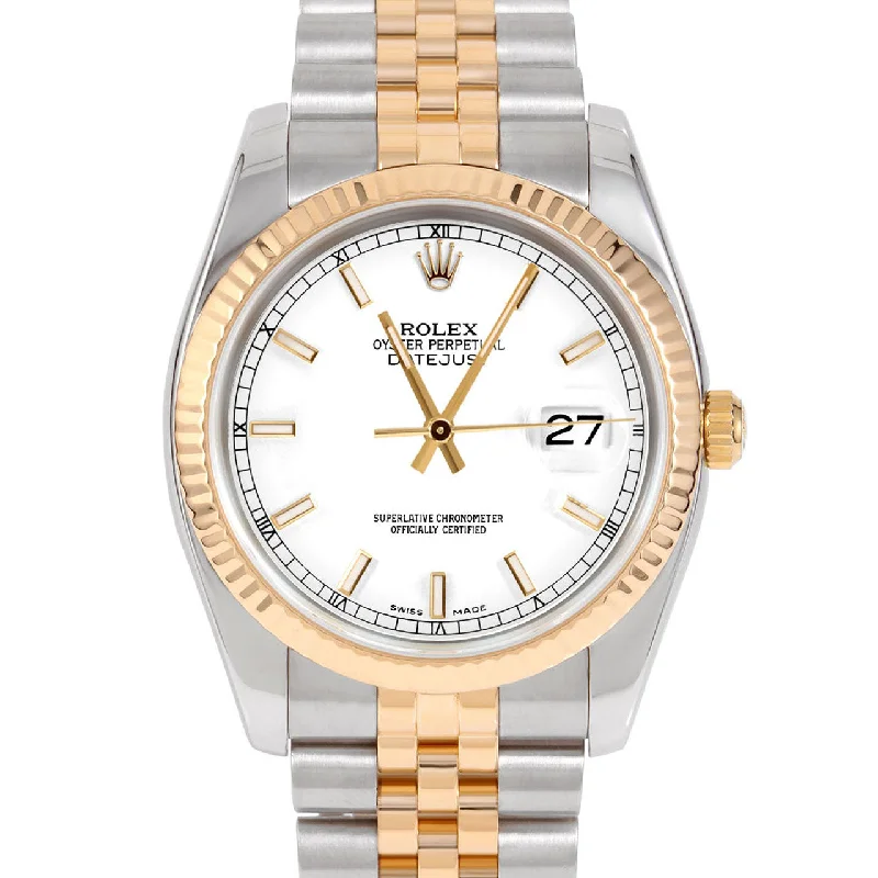 Rolex Datejust 36mm | 116233-WHT-STK-FLT-JBL