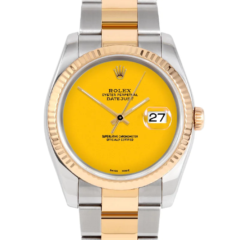 Rolex Datejust 36mm | 116233-YLW-NOHM-FLT-OYS