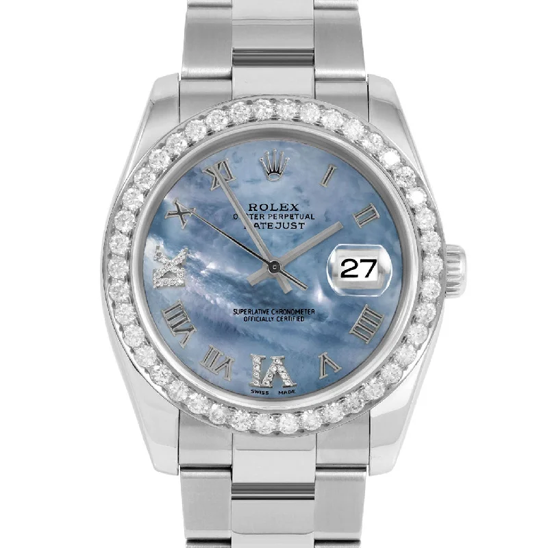 Rolex Datejust 36mm | 116234-BLMOP-RDR69-25CT-OYS