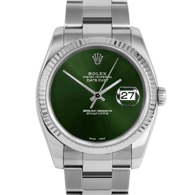 Rolex Datejust 36mm | 116234-GRN-NOHM-FLT-OYS