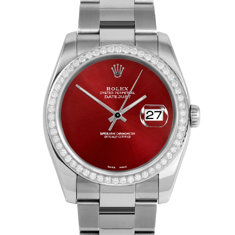 Rolex Datejust 36mm | 116234-RED-NOHM-BDS-OYS