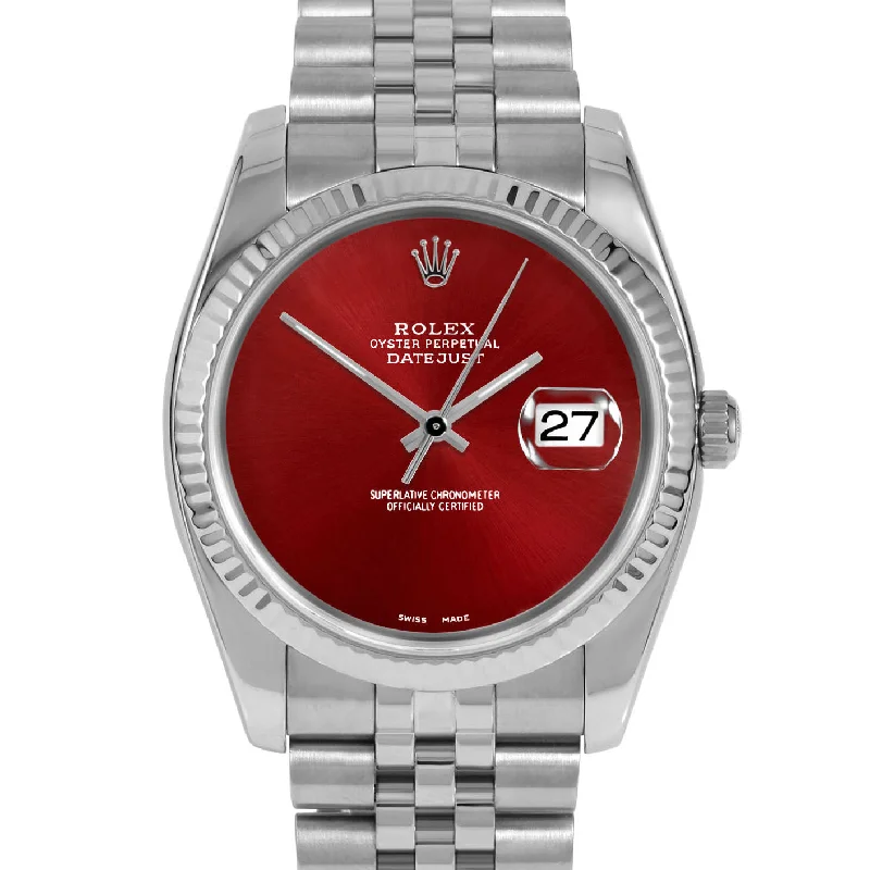 Rolex Datejust 36mm | 116234-RED-NOHM-FLT-JBL