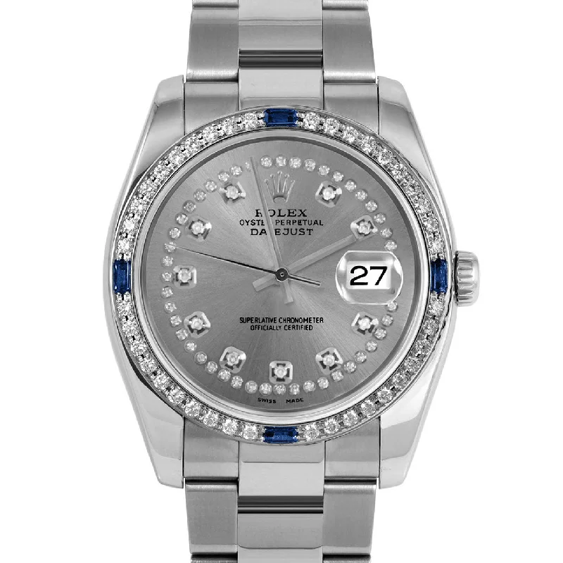 Rolex Datejust 36mm | 116234-SLT-STRD-4SPH-OYS