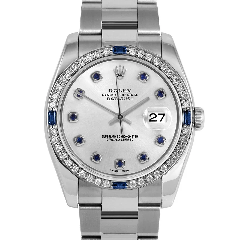 Rolex Datejust 36mm | 116234-SLV-SPH-AM-4SPH-OYS